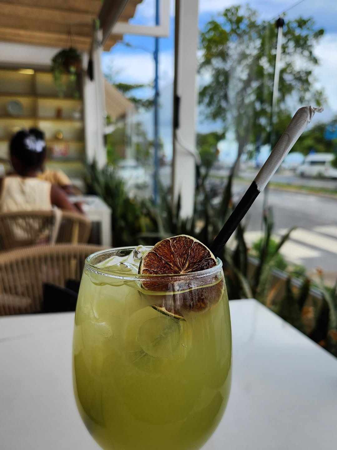 Coctel verde citrico