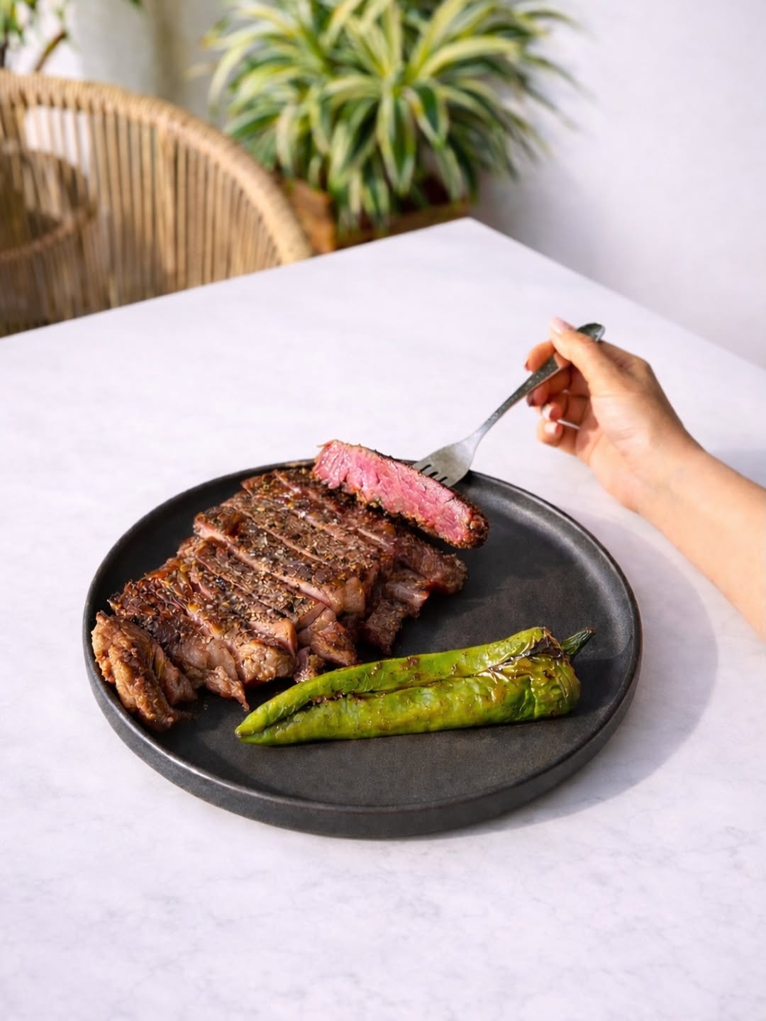 Ribeye especial de Santorino